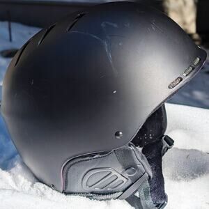 Men's Ski & Snowboard Helmet | Black | Size Large (59-62cm) | Adjustable Vents